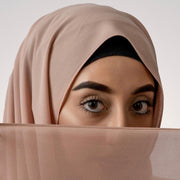Solid Chiffon Instant Hijab